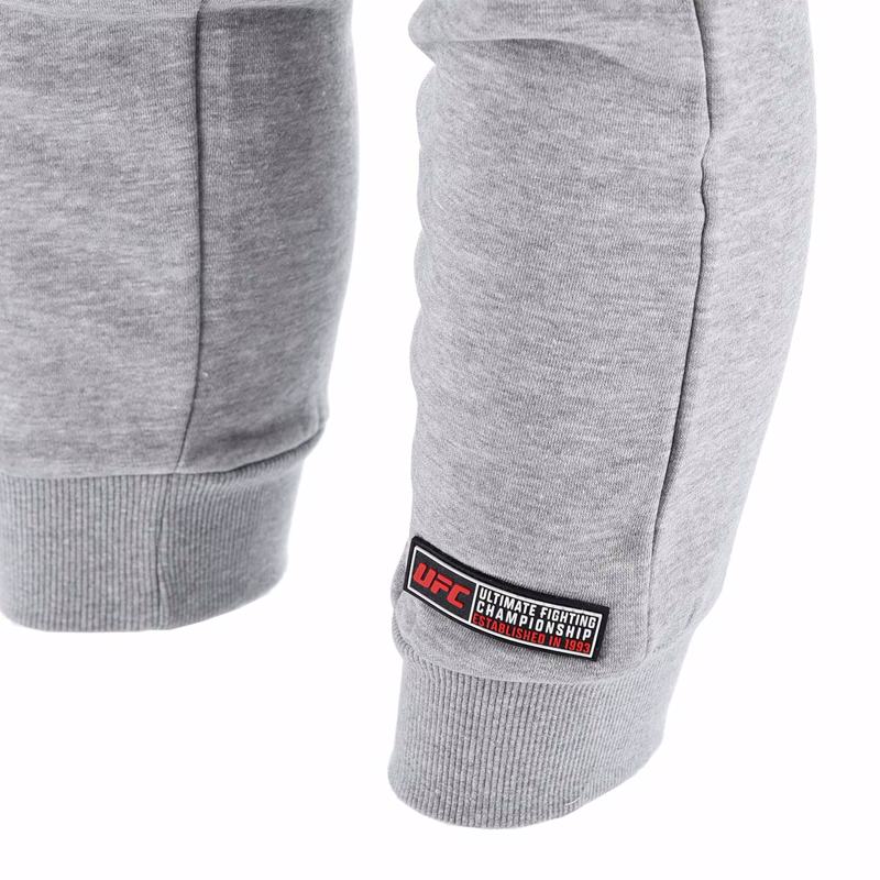 UFC OFFICIAL logo pants -grey